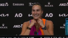 Tennis - Open d'Australie 2026 - Aryna Sabalenka : "Je voulais impressionner Roger Federer !"