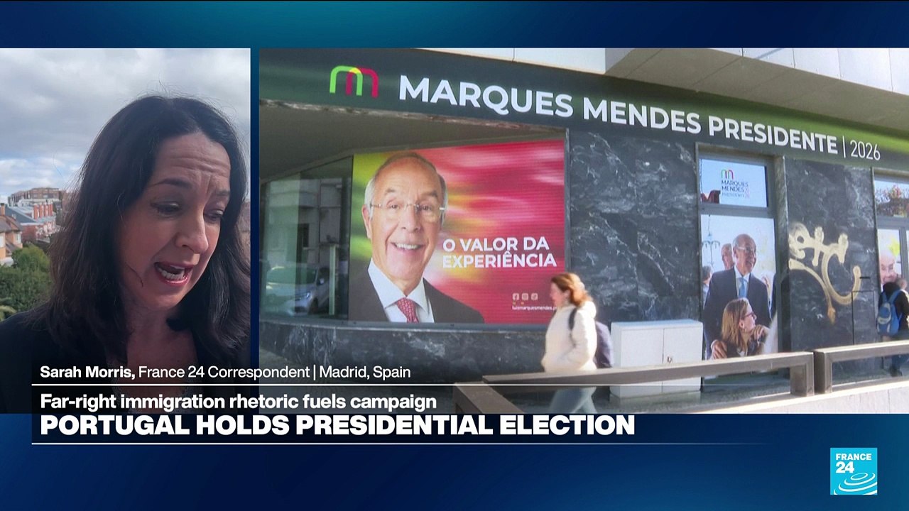 Portugal votes in tight presidential race with far right expected to reach runoff
