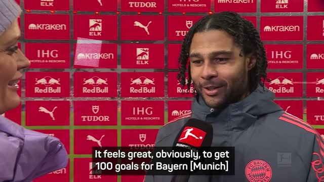 'Feels great' - 'outstanding' Gnabry's delight at 100th Bayern goal