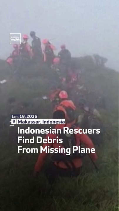 Indonesian Rescuers Find Debris From Missing Plane