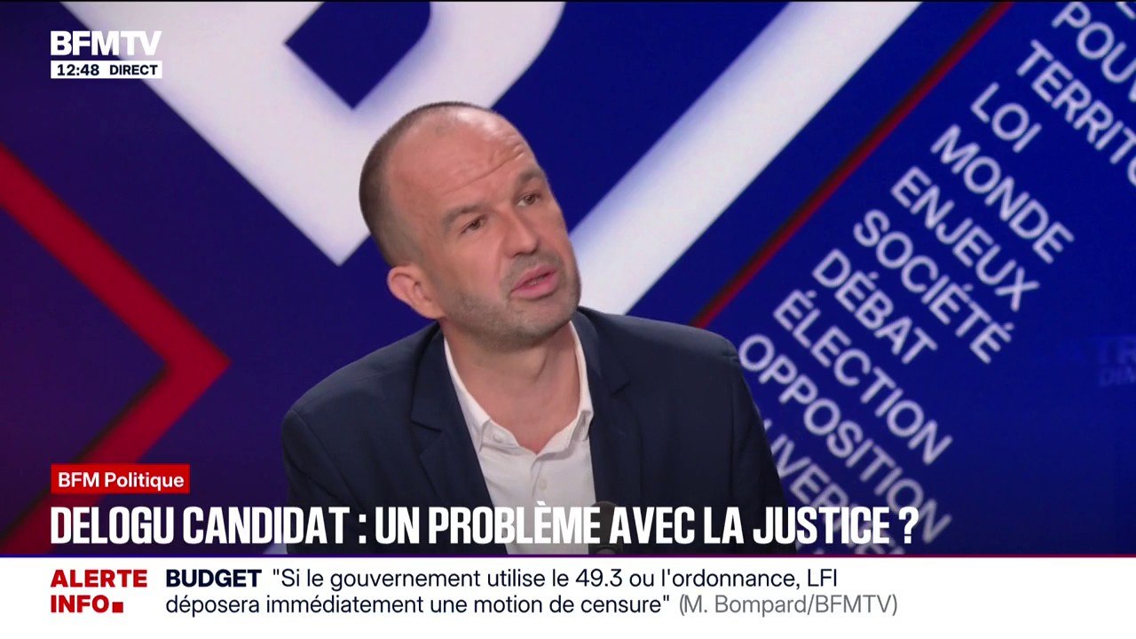 Sébastien Delogu accusé d'avoir diffusé des documents privés: "Il a fait ce qu'il devait faire", estime Manuel Bompard (LFI)