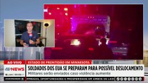 Pentágono coloca 1.500 soldados de prontidão para possível envio a Minnesota