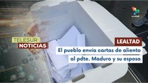 ¡A puño y letra! Venezolanos exigen la libertad del pdte. Nicolás Maduro