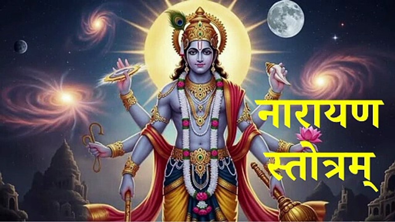 नारायण स्तोत्रम् | Narayan Stotram | ब्रह्म कृत | Powerful Stotra Of Narayan #narayan