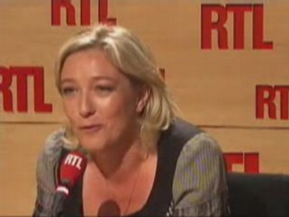 Marine Le Pen invitee de RTL 29 mai 2008