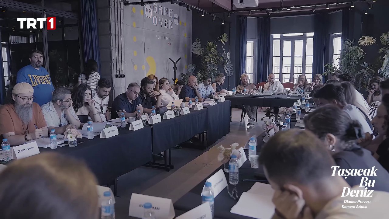 Taşacak Bu Deniz _ Okuma Provası Kamera Arkası    @trt1