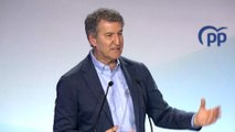 Feijóo: “Para repartir 200.000 millones de euros hace falto algo más que un PowerPoint”