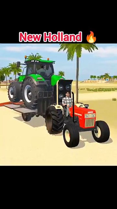 New Holland Tractor Entry in Indian Vehicles Simulator 3D