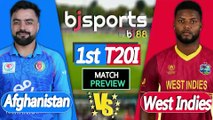 Afghanistan vs West Indies 2026 | AFG vs WI, 1st T20 Match Preview |
