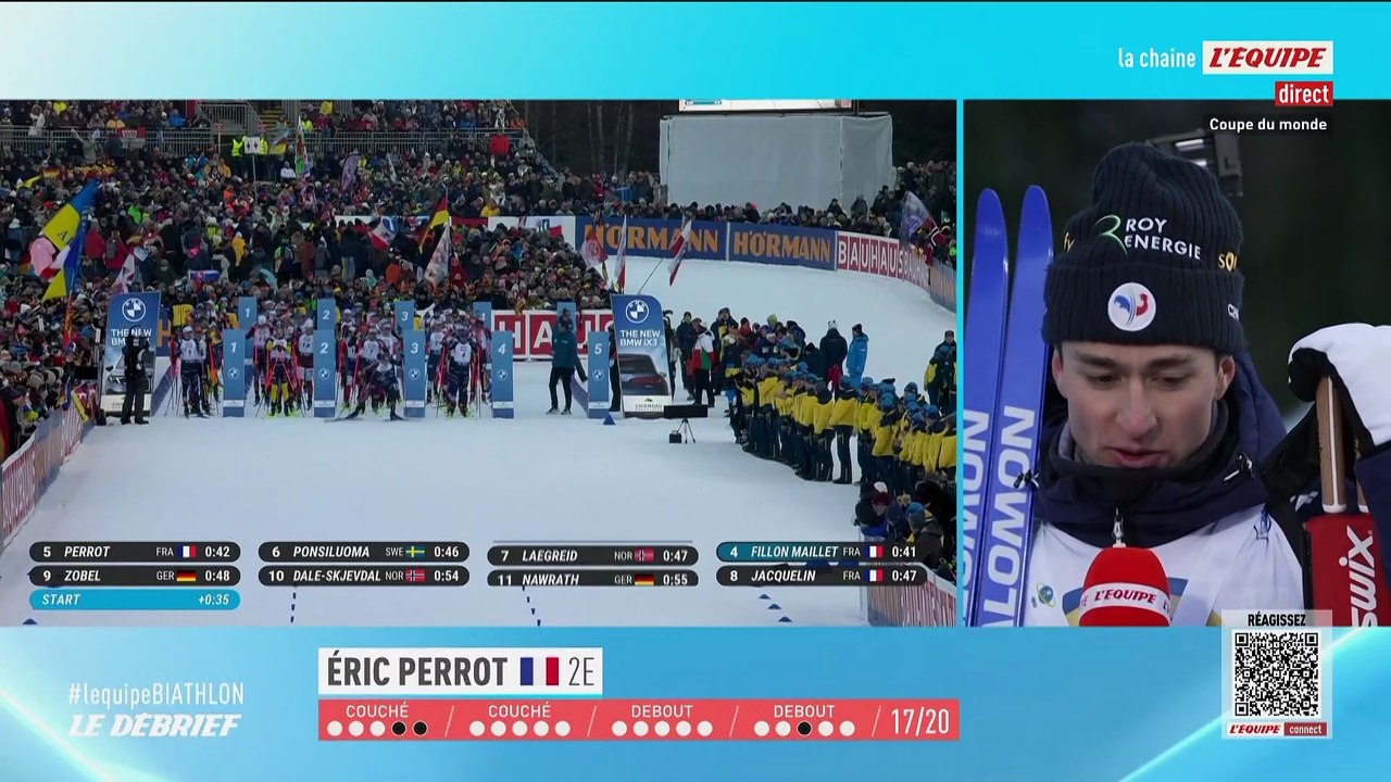 Éric Perrot : « J'ai donné le max... » - Biathlon - Coupe du monde (H)