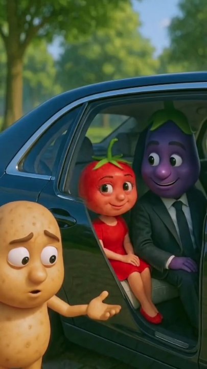 “The greedy tomato wants an iPhone.”😱