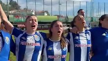 Festejos equipa feminina FC Porto
