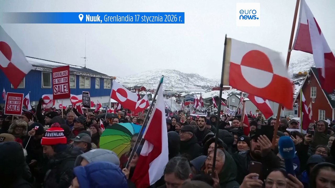 Tysiące ludzi manifestują na Grenlandi, przeciwko zamiarom przejęcia wyspy przez Trumpa