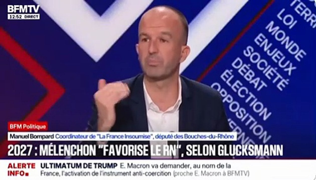 Manuel Bompard LFI BFMTV 18 01 26 Je n'irais jamais a Limoges #manuelbompard #LFI #limoges