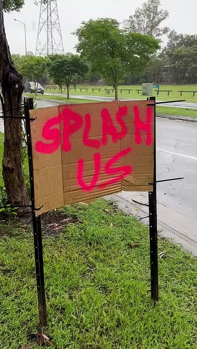 Douche gratuite avec les voitures