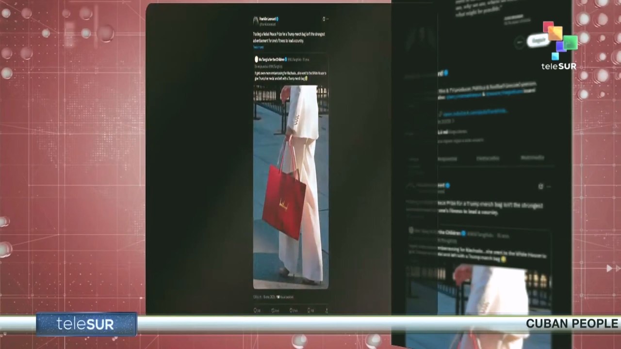 World rejects transfer of the Nobel Peace prize from Maria Corina Machado to Donald Trump