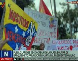 Pueblo del edo. Lara expresa su solidaridad al Pdte. Nicolás Maduro mediante cartas
