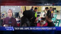 Evakuasi Korban Dilakukan Besok dan Tim DVI Ambil Sampel DNA Keluarga Korban Pesawat ATR
