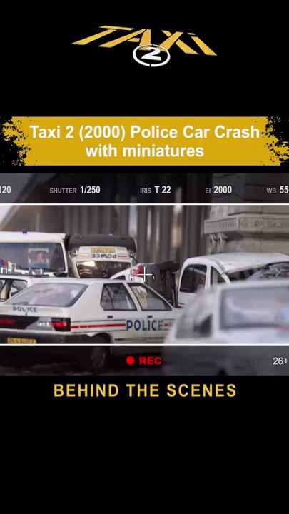 We crashed dozens of police cars