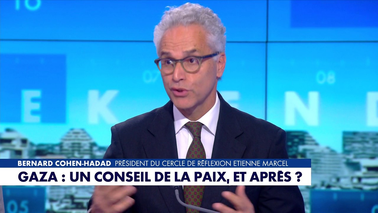 Bernard Cohen-Hadad : «Le plan de Donald Trump, c'est précipitation et mélange des genres»