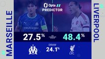 FOOTBALL: UEFA Champions League: Marseille v Liverpool - Opta Predictor
