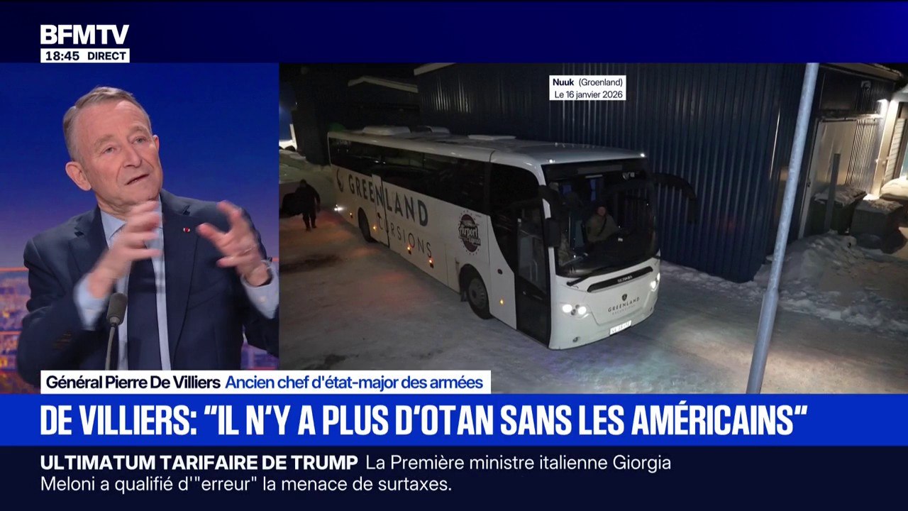 Groenland: "Le problème de l'Europe, c'est la crédibilité", explique Pierre de Villiers, ancien chef d'état-major des armées