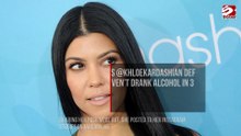 Kourtney Kardashian is three years sober