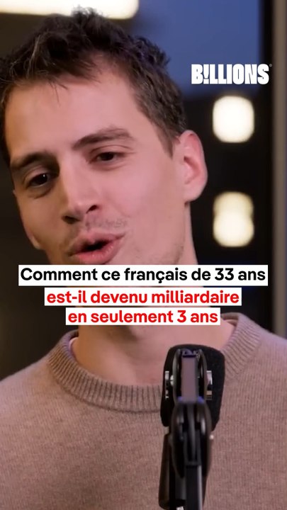😳 Ce français est devenu milliardaire en 3 ans ⁉️
