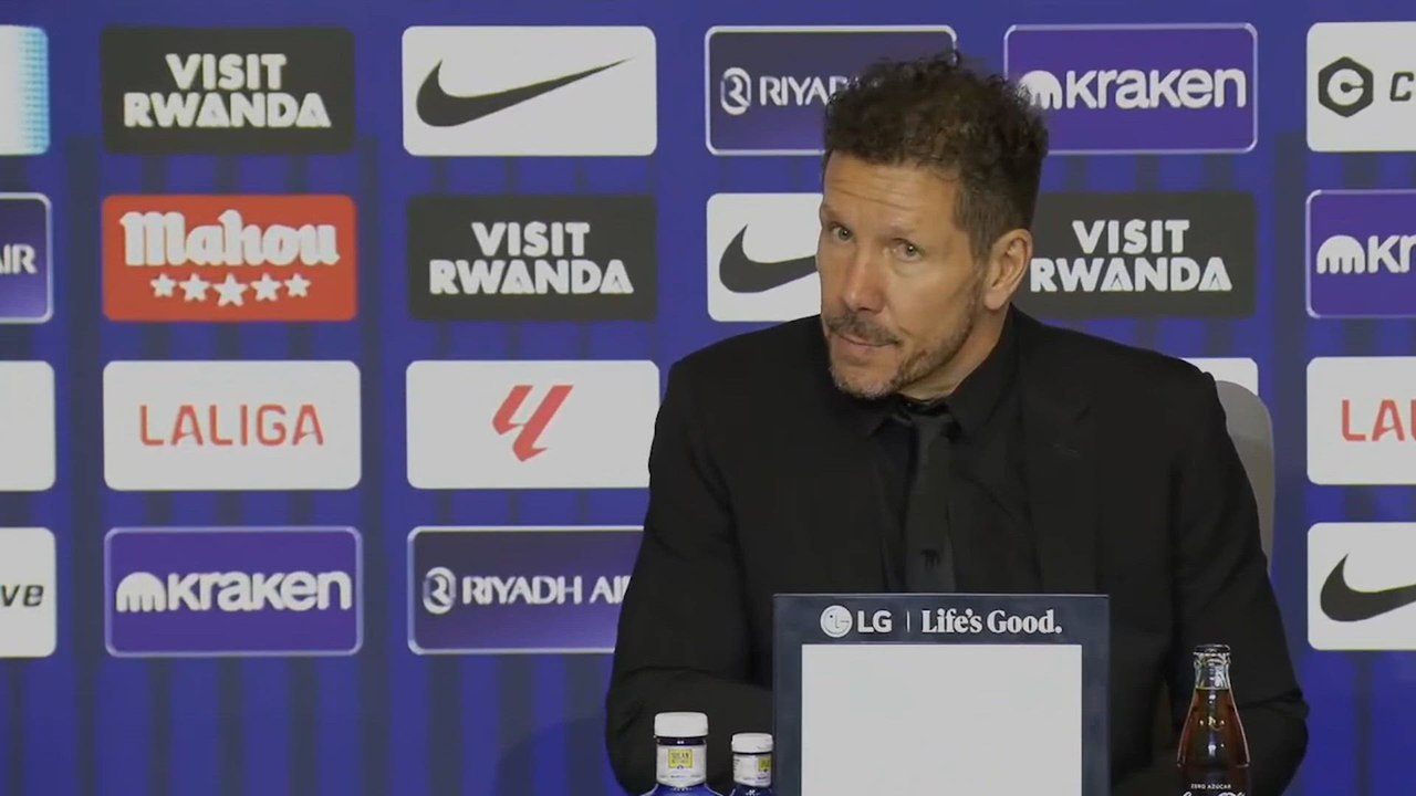 Simeone rueda de prensa