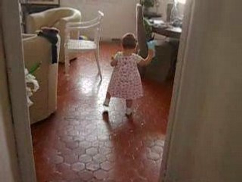 Et c'est parti pour la marche à pieds