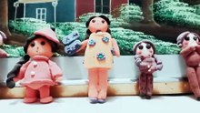Clay Doll 🎎 #claydoll #creativeclayideas #shorts #claydollmaking