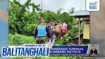 Detainee na nagtangkang tumakas, sugatan matapos mabaril ng pulis | Balitanghali