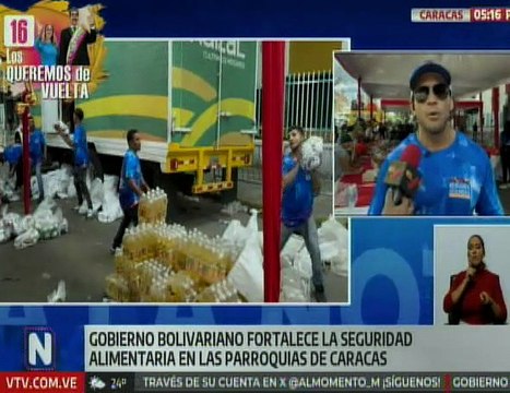 Caracas | Habitantes de la pqa. El Valle son beneficiados con jornada de alimentos