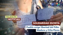 Pueblo venezolano expresa su solidaridad con el Pdte. Maduro y la primera dama Cilia Flores