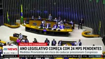 Pautas no Congresso: Ano legislativo começa com 24 MPs pendentes