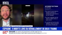 Espagne: au moins cinq personnes ont été tuées lors du déraillement de deux trains dans la province de Cardoue