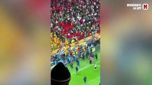 Altercados en las gradas del Senegal-Marruecos