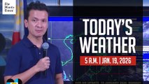 Today's Weather, 5 A.M. | Jan. 19, 2026