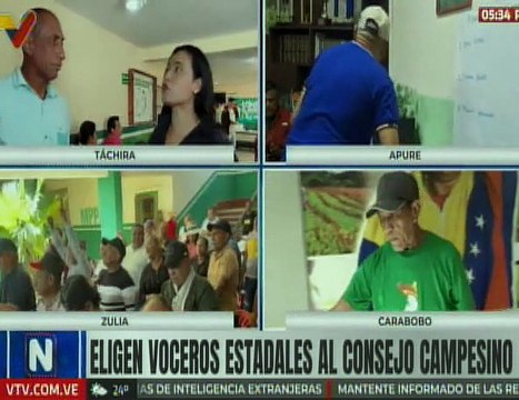 Campesinos tachirenses eligen sus voceros estadales para garantizar la seguridad alimentaria