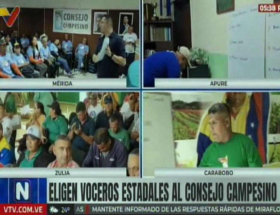 Campesinos merideños eligen voceros para blindar la soberanía agroalimentaria