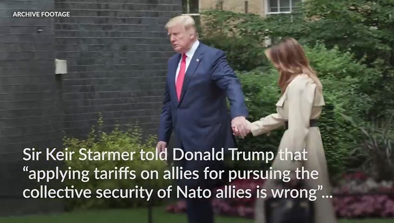 Starmer tells Trump it is ‘wrong’ to apply tariffs to allies over Greenland