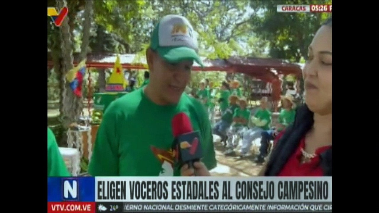 Sector campesino comprometido con la soberanía alimentaria realiza elección de sus vocerías estadales