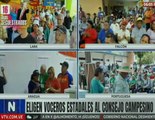 Campesinos larenses fortalecen la producción nacional con elecciones de voceros estadales