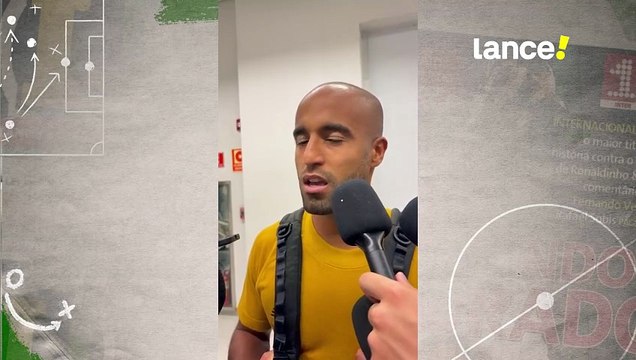 Lucas Moura fala sobre momento político do São Paulo