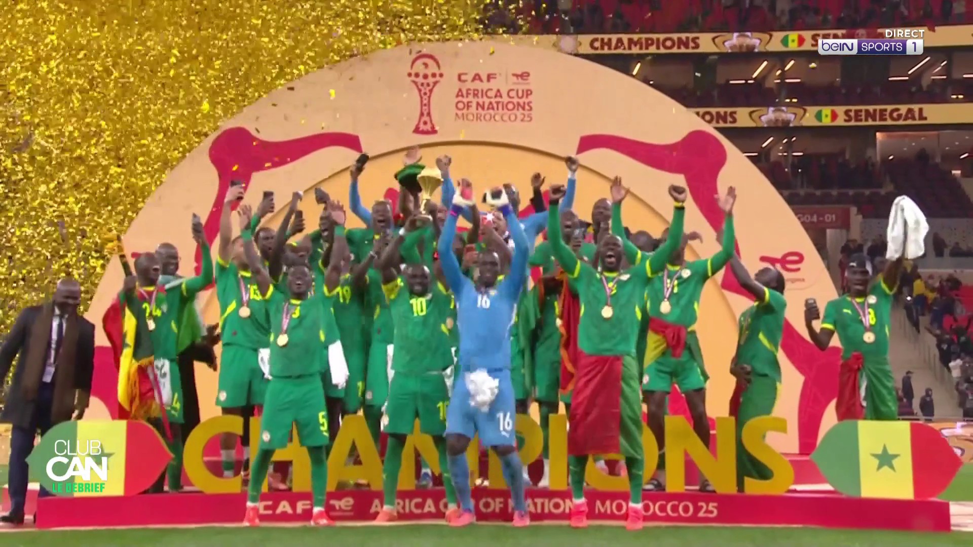 CAN 2025 : Le Sénégal soulève la Coupe d'Afrique des Nations 2025 !