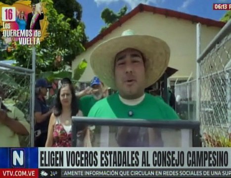 Campesinos del edo. Miranda eligen voceros para blindar la soberanía agroalimentaria