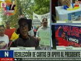 Pueblo falconiano redacta miles de cartas de lealtad y apoyo al Pdte. Nicolás Maduro y Cilia Flores
