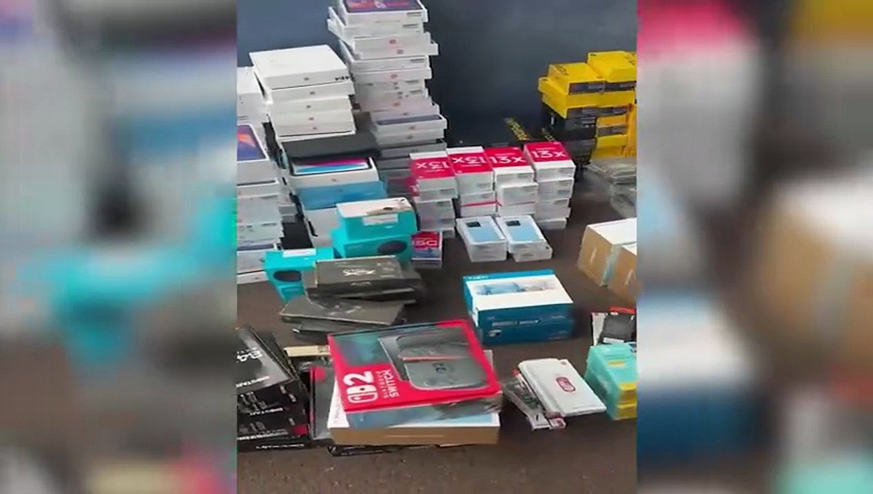 Operação conjunta apreende R$ 4 milhões em mercadorias ilícitas em Cascavel
