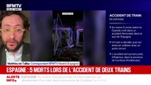Espagne : au moins 10 morts dans l'accident de 2 trains – 18/01