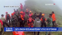 1 Jenazah Korban Pesawat ATR 42-500 Dievakuasi Senin 19 Januari, Ini Ciri-Cirinya | SAPA PAGI
